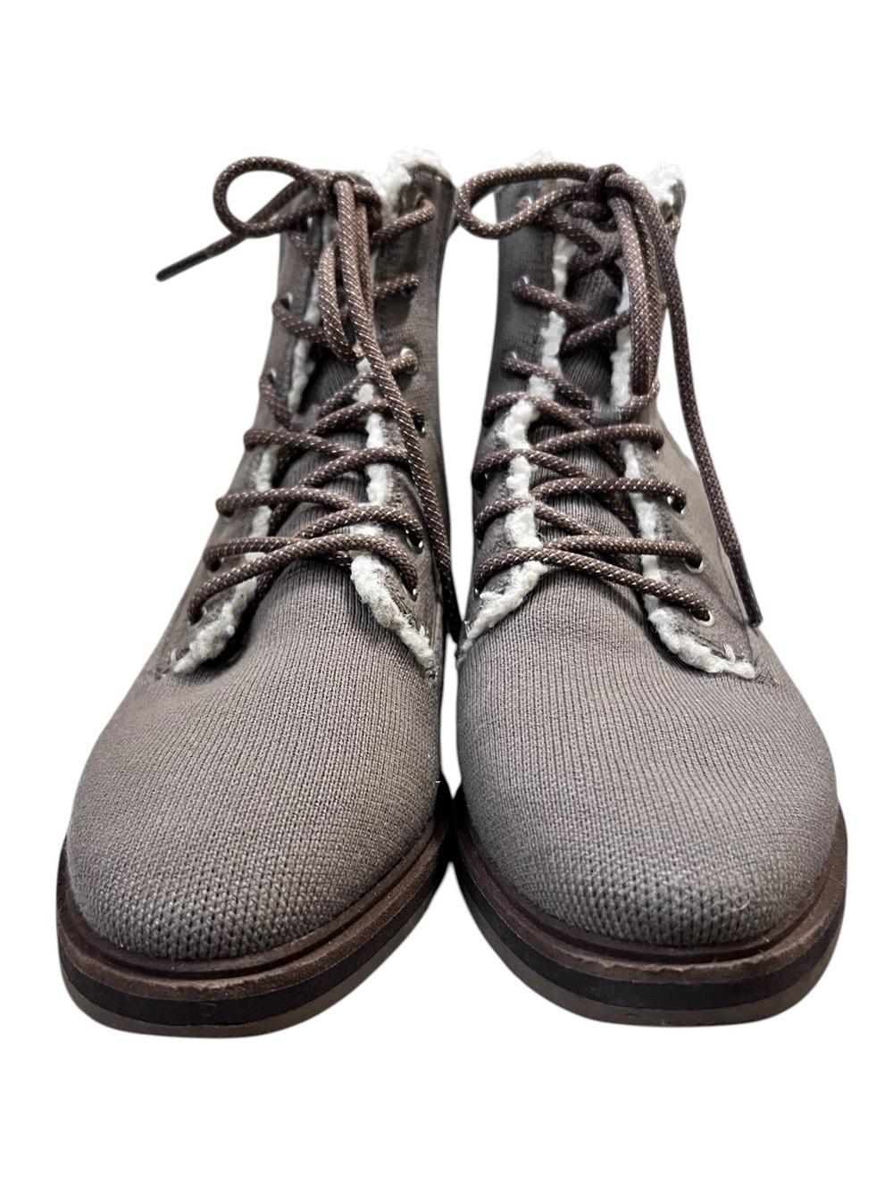 The Cozy Laced Lug Boot, Water-Resistant Merino in - Picture 5 of 13
